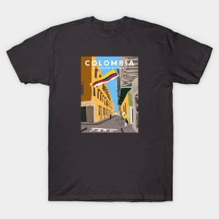 Cartagena de Indias, Colombia Travel Poster T-Shirt